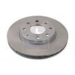 Jeu de 2 disques de frein avant FEBI BILSTEIN 108397 - Visuel 1