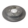 Jeu de 2 disques de frein arrière FEBI BILSTEIN 108398 - Visuel 1