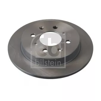 Jeu de 2 disques de frein arrière FEBI BILSTEIN 108398