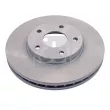 Jeu de 2 disques de frein avant FEBI BILSTEIN 108402 - Visuel 1