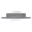 Jeu de 2 disques de frein avant FEBI BILSTEIN 108403 - Visuel 2