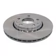 Jeu de 2 disques de frein avant FEBI BILSTEIN 108405 - Visuel 1