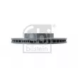 Jeu de 2 disques de frein avant FEBI BILSTEIN 108407 - Visuel 3