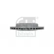 Jeu de 2 disques de frein arrière FEBI BILSTEIN 108409 - Visuel 2