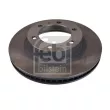Jeu de 2 disques de frein avant FEBI BILSTEIN 108411 - Visuel 1