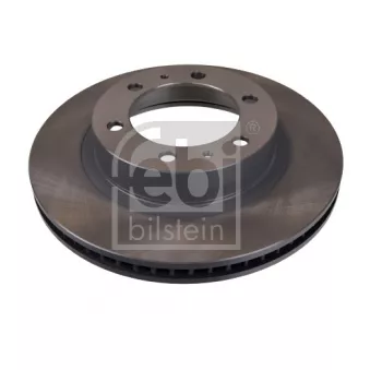 Jeu de 2 disques de frein avant FEBI BILSTEIN 108411