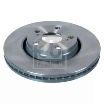 Jeu de 2 disques de frein avant FEBI BILSTEIN 108413