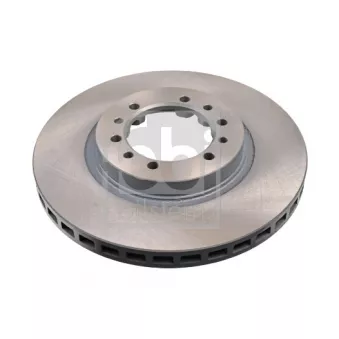 Jeu de 2 disques de frein avant FEBI BILSTEIN 108415