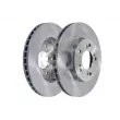 Jeu de 2 disques de frein avant FEBI BILSTEIN 108428 - Visuel 2