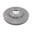 Jeu de 2 disques de frein avant FEBI BILSTEIN 108434 - Visuel 1