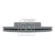 Jeu de 2 disques de frein avant FEBI BILSTEIN 108434 - Visuel 2