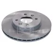 Jeu de 2 disques de frein avant FEBI BILSTEIN 108447 - Visuel 1