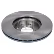 Jeu de 2 disques de frein avant FEBI BILSTEIN 108447 - Visuel 2