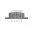 Jeu de 2 disques de frein arrière FEBI BILSTEIN 108457 - Visuel 3