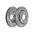 Jeu de 2 disques de frein avant FEBI BILSTEIN 108469 - Visuel 2