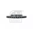 Jeu de 2 disques de frein avant FEBI BILSTEIN 108469 - Visuel 3