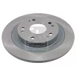 Jeu de 2 disques de frein arrière FEBI BILSTEIN 108479 - Visuel 1