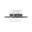 Jeu de 2 disques de frein arrière FEBI BILSTEIN 108480 - Visuel 3