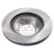 Jeu de 2 disques de frein avant FEBI BILSTEIN 108490 - Visuel 2