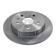 Jeu de 2 disques de frein arrière FEBI BILSTEIN 108495 - Visuel 1