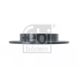 Jeu de 2 disques de frein arrière FEBI BILSTEIN 108495 - Visuel 3