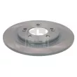 Jeu de 2 disques de frein arrière FEBI BILSTEIN 108506 - Visuel 1