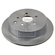 Jeu de 2 disques de frein arrière FEBI BILSTEIN 108518 - Visuel 1