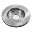 Jeu de 2 disques de frein avant FEBI BILSTEIN 108533 - Visuel 2