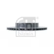Jeu de 2 disques de frein arrière FEBI BILSTEIN 108552 - Visuel 3