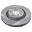 Jeu de 2 disques de frein avant FEBI BILSTEIN 108558 - Visuel 1