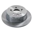 Jeu de 2 disques de frein arrière FEBI BILSTEIN 108561 - Visuel 1