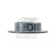 Jeu de 2 disques de frein arrière FEBI BILSTEIN 108561 - Visuel 3