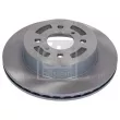 Jeu de 2 disques de frein avant FEBI BILSTEIN 108565 - Visuel 1