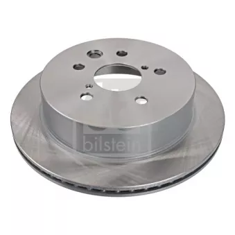 Jeu de 2 disques de frein arrière FEBI BILSTEIN 108570