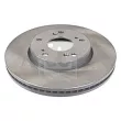Jeu de 2 disques de frein avant FEBI BILSTEIN 108571 - Visuel 1