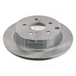 Jeu de 2 disques de frein arrière FEBI BILSTEIN 108579 - Visuel 1