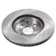 Jeu de 2 disques de frein avant FEBI BILSTEIN 108587 - Visuel 2