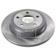 Jeu de 2 disques de frein arrière FEBI BILSTEIN 108591 - Visuel 1