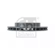 Jeu de 2 disques de frein avant FEBI BILSTEIN 108598 - Visuel 3