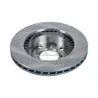 Jeu de 2 disques de frein avant FEBI BILSTEIN 108612 - Visuel 2