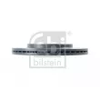 Jeu de 2 disques de frein avant FEBI BILSTEIN 108631 - Visuel 3