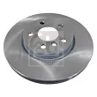 Jeu de 2 disques de frein avant FEBI BILSTEIN 108632 - Visuel 1