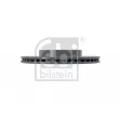 Jeu de 2 disques de frein avant FEBI BILSTEIN 108632 - Visuel 3
