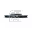 Jeu de 2 disques de frein avant FEBI BILSTEIN 108638 - Visuel 3