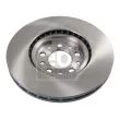 Jeu de 2 disques de frein avant FEBI BILSTEIN 108664 - Visuel 2