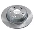 Jeu de 2 disques de frein arrière FEBI BILSTEIN 108670 - Visuel 1