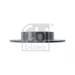 Jeu de 2 disques de frein arrière FEBI BILSTEIN 108670 - Visuel 3