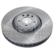 Jeu de 2 disques de frein avant FEBI BILSTEIN 108677 - Visuel 1