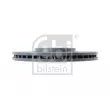 Jeu de 2 disques de frein avant FEBI BILSTEIN 108677 - Visuel 3