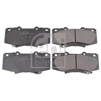 Jeu de 4 plaquettes de frein avant FEBI BILSTEIN 116272